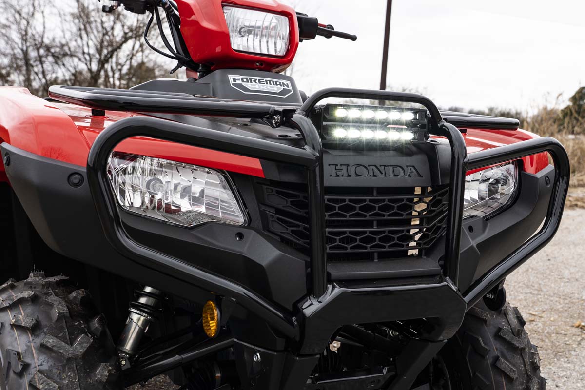 Rough Country 6-Inch Black Series LED Light Bar Kit for Honda Foreman