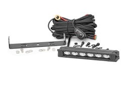 6-Inch Black Series LED Light Bar Kit for Honda Foreman (2020–2025), view 4, Rough Country 92018