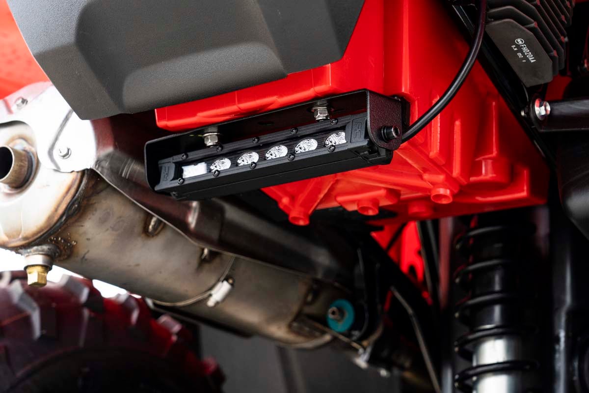 Rough Country 6-Inch Black Series LED Light Bar Kit for Honda Foreman