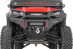 Stinger-Model Bumper Wings with LED Light Bars for Pioneer 1000, view 4, Rough Country 92025