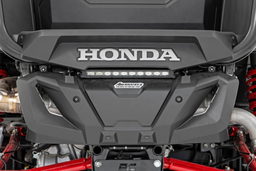 10-Inch Black Series LED Light Bar Kit for Honda Talon (2019–2023) shown installed, Rough Country 92027