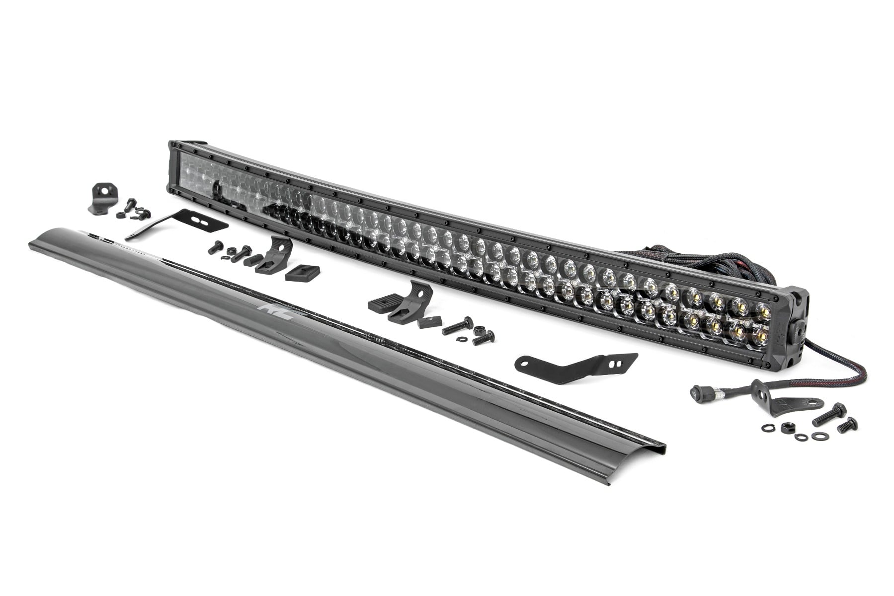 Rough Country 40-Inch Black Series LED Light Bar Kit for Honda Talon 1000