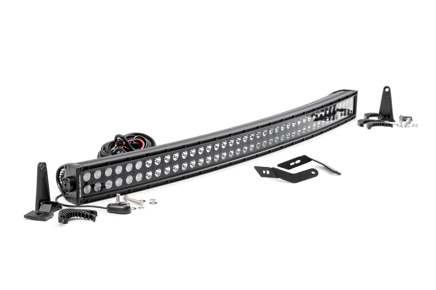 Rough Country 40-Inch Black Series LED Light Bar Kit for Honda Talon 1000