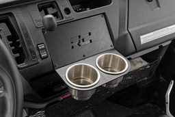 Dual Cup Holder for Honda Pioneer 1000 (2016-2025), view 2, Rough Country 92056