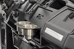 Cup Holder with MLC-8 Switch Panel for Honda Pioneer 1000 (2016-2025), view 4, Rough Country 92058