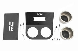 Cup Holder with MLC-8 Switch Panel for Honda Pioneer 1000 (2016-2025), view 6, Rough Country 92058