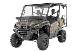Front Cargo Rack with 6-Inch LED Light Bar for Honda Pioneer 1000, view 3, Rough Country 92059