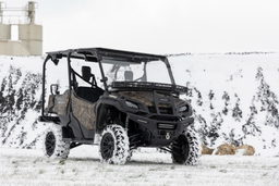 Front Cargo Rack with 6-Inch LED Light Bar for Honda Pioneer 1000, view 5, Rough Country 92059