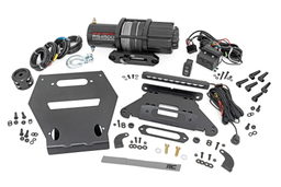 10-Inch LED Light Bar & 4500-lb Winch Kit for RZR Pro R (2022–2025), Rough Country 92063