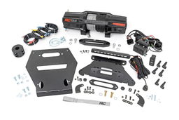6500-LB Winch & Light Bar Kit for Polaris RZR Pro R (2022–2025), Rough Country 92064