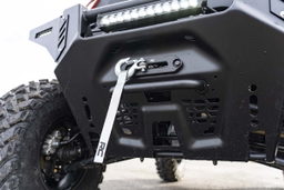 Winch Mount with 4500-Lb Winch for Polaris Ranger XP 1000, view 4, Rough Country 92065