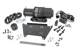Winch Mount with 4500-Lb Winch for Polaris Ranger XP 1000, Rough Country 92065