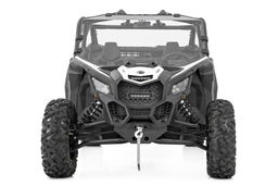 Front Winch Mount with 4500-Lb Winch for Can-Am Maverick X3, view 5, Rough Country 92068