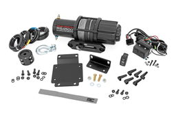 4500 lb Winch and Mount Kit for Honda Pioneer 1000, Rough Country 92069