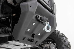 4500 lb Winch and Plate Kit for Can-Am Defender HD 8/HD 9/HD 10, view 3, Rough Country 92071