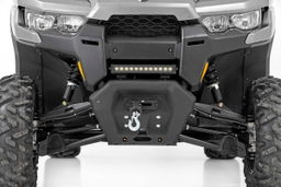 4500 lb Winch and Plate Kit for Can-Am Defender HD 8/HD 9/HD 10, view 4, Rough Country 92071