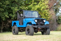 12000 lb Steel Cable Winch and Plate for Mahindra Roxor, view 2, Rough Country 92074