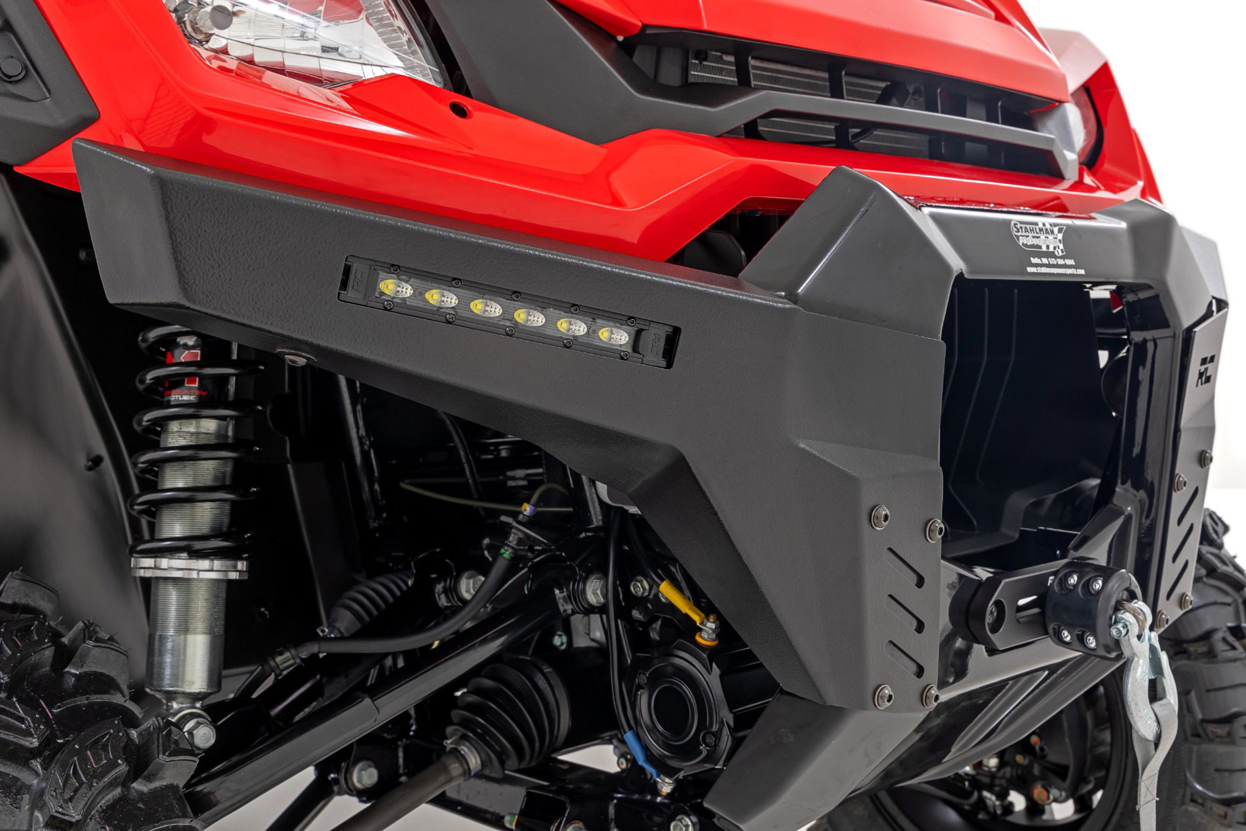 Rough Country Bumper Wings with LED Light Bars for Pioneer 1000-6