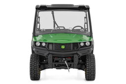 John Deere Gator XUV 835E Winch Mount with 6500 lb Winch, view 4, Rough Country 92095
