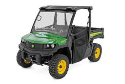 John Deere Gator XUV 835E Winch Mount with 6500 lb Winch, view 5, Rough Country 92095