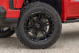 92 Series Wheel in Gloss Black with Milled Accents — Part 92181812, view 5, Rough Country