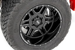 92 Series Wheel — Gloss Black with Milled Accents — Part 92201210, view 4, Rough Country