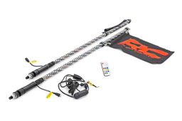 4-Foot Multi-Color LED Whip Light Pair, view 2, Rough Country 93004