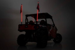 4-Foot Multi-Color LED Whip Light Pair, view 3, Rough Country 93004