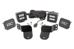 2-Inch Black Series LED Pod Kit for Polaris General (2016–2025), Rough Country 93022