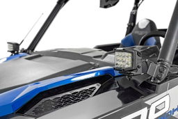 3-Inch Chrome Series LED Light Kit for Polaris General (2016–2025), view 2, Rough Country 93023