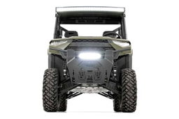 12-Inch Black Series LED Light Bar Kit for Polaris Ranger (2017–2025), view 4, Rough Country 93027