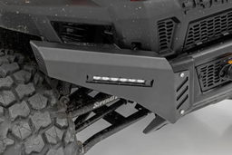 Front Bumper Wings with LED Light Bars for Polaris Ranger, view 4, Rough Country 93044