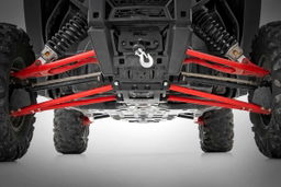 Frame Gusset and Skid Plate for Polaris RZR XP 1000, view 3, Rough Country 93046