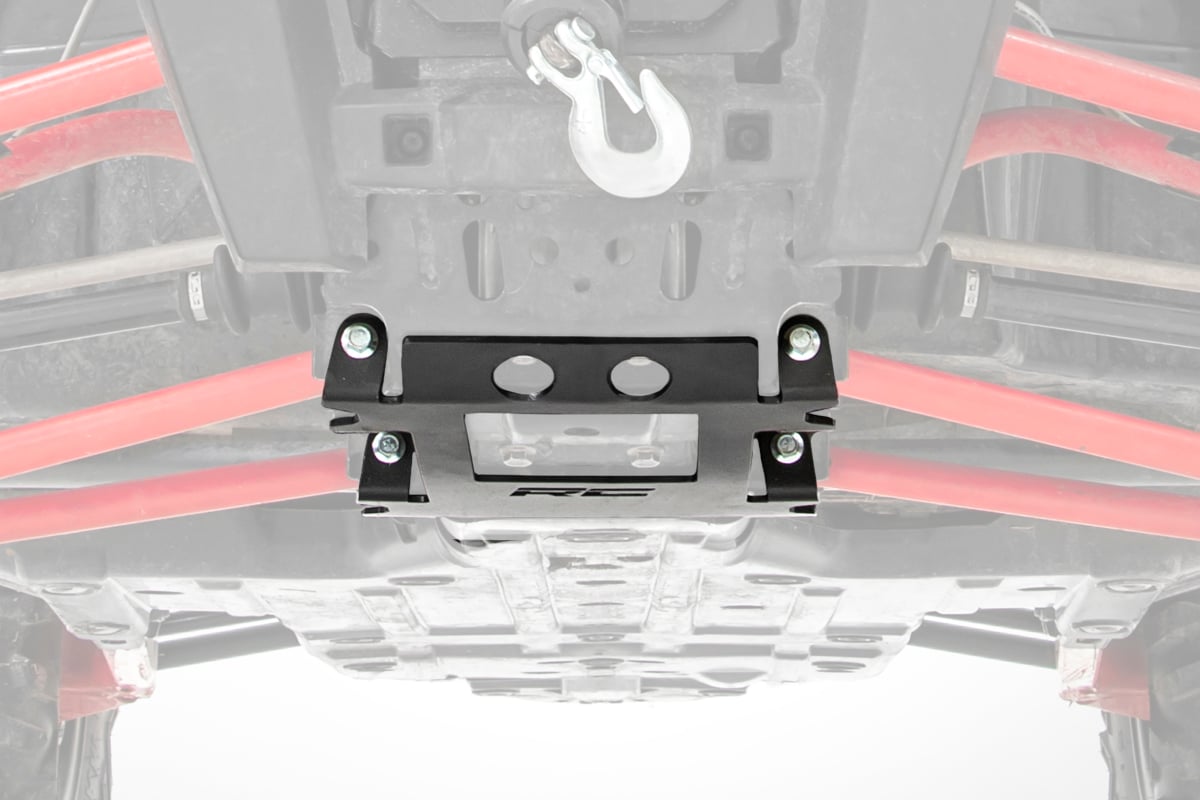 Rough Country Frame Gusset and Skid Plate for Polaris RZR XP 1000