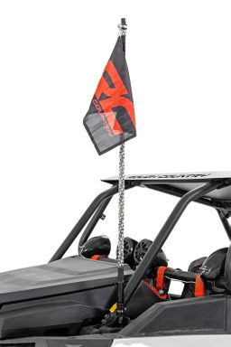 Whip Light Mount Brackets for Polaris RZR XP 1000 (2014-2025), view 5, Rough Country 93051