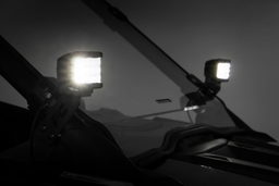 2-Inch Black Series LED Pod Kit for Polaris RZR PRO XP, view 6, Rough Country 93080