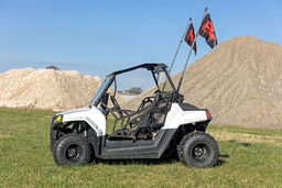 LED Whip Light Kit for Polaris RZR 170 (2009–2021), view 3, Rough Country 93086