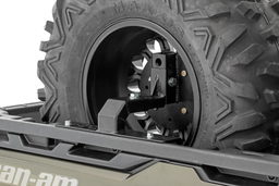 Side-Mount Spare Tire Carrier for UTV Beds, Rough Country 93089