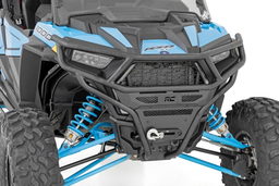 Tubular Front Bumper for Polaris RZR XP 1000, view 2, Rough Country 93117