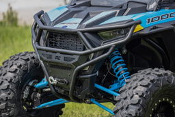 Tubular Front Bumper for Polaris RZR XP 1000, view 6, Rough Country 93117