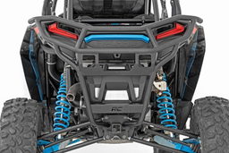 Tubular Rear Bumper for Polaris RZR XP 1000, view 2, Rough Country 93118