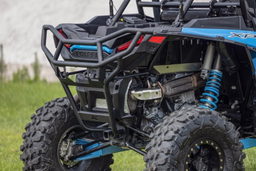 Tubular Rear Bumper for Polaris RZR XP 1000, view 5, Rough Country 93118