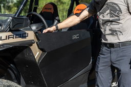 Aluminum Lower Half Doors for Polaris RZR XP 4 1000, view 3, Rough Country 93121