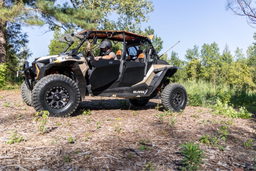 Aluminum Lower Half Doors for Polaris RZR XP 4 1000, view 4, Rough Country 93121
