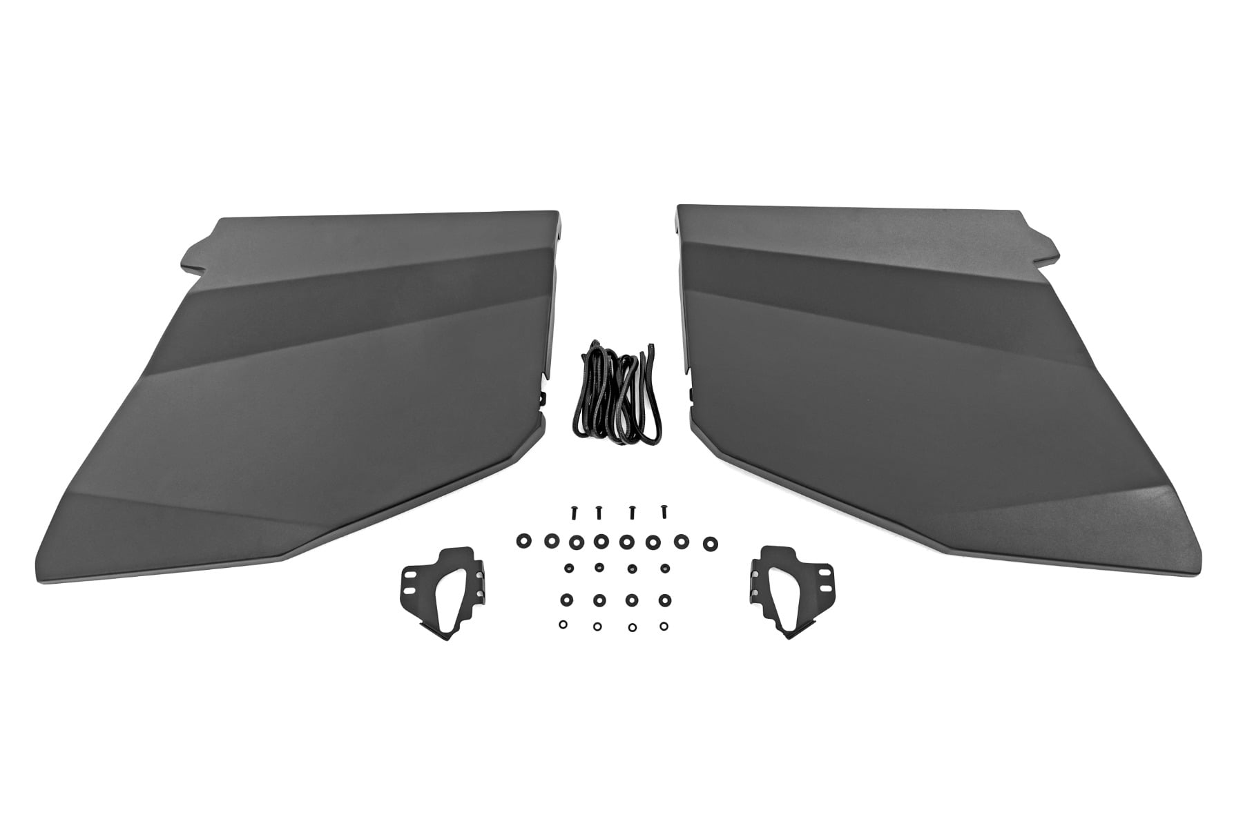 Rough Country Aluminum Lower Half Doors for Polaris RZR XP 4 1000