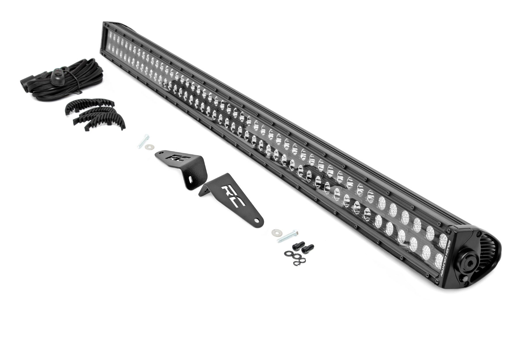 Rough Country 50-Inch Black Series LED Rear Kit for Polaris Ranger XP 1000