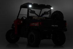 Rear Cage Mount LED Flood Pod Kit for Polaris Ranger (2013-2025), view 6, Rough Country 93145