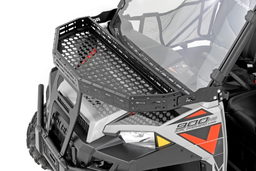Front Cargo Rack with LED Light Bar for Polaris Ranger (2013–2017), view 2, Rough Country 93148