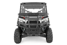 Front Cargo Rack with LED Light Bar for Polaris Ranger (2013–2017), view 4, Rough Country 93148