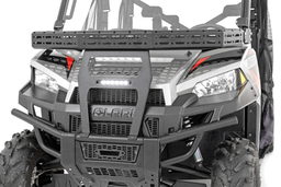 Front Cargo Rack with LED Light Bar for Polaris Ranger (2013–2017), view 5, Rough Country 93148